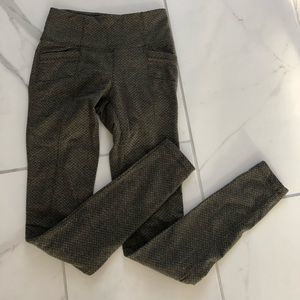 Olive Tweed High Waisted Tights